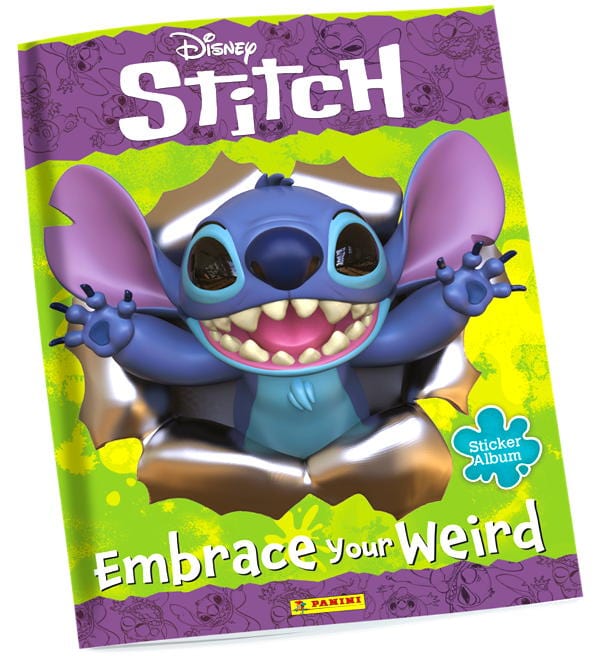 Panini Stitch - Embrace Your Weird Stickers - Starterset (NL) + Box with 50 Packets