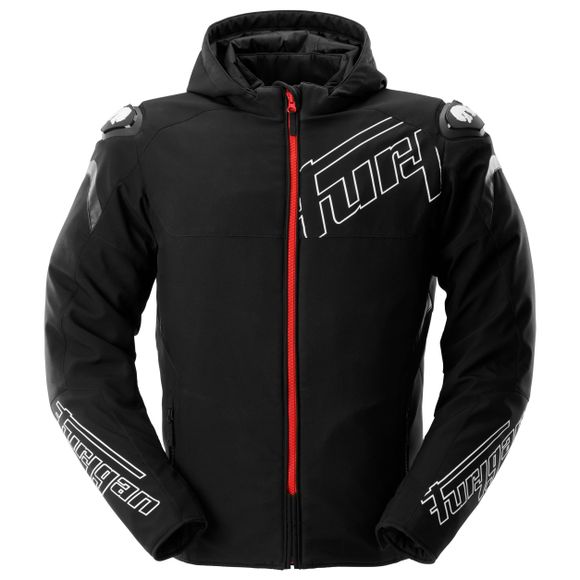 Furygan SEKTOR ROADSTER EVO Motorcycle Jacket - Black / WhiteRef: FU1453