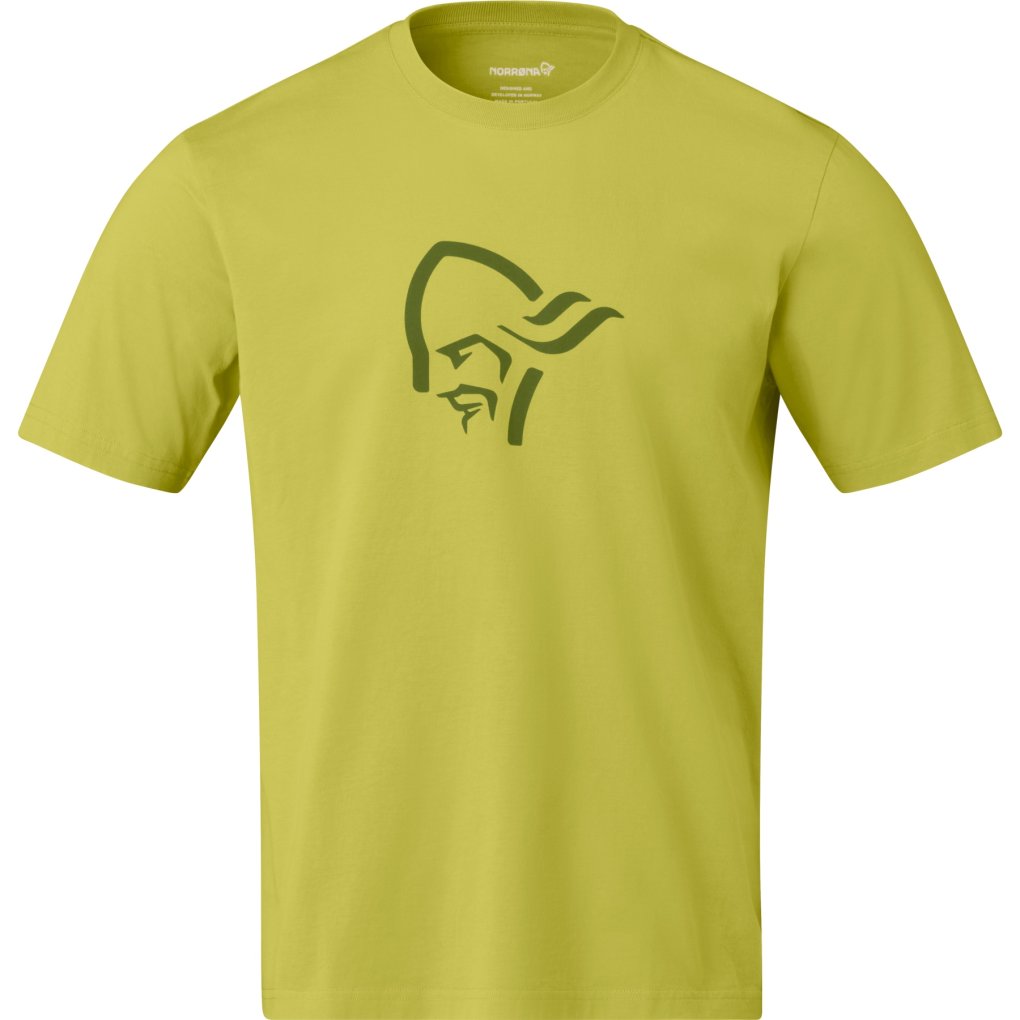 Norrona /29 cotton viking T-Shirt Men - Golden Lime