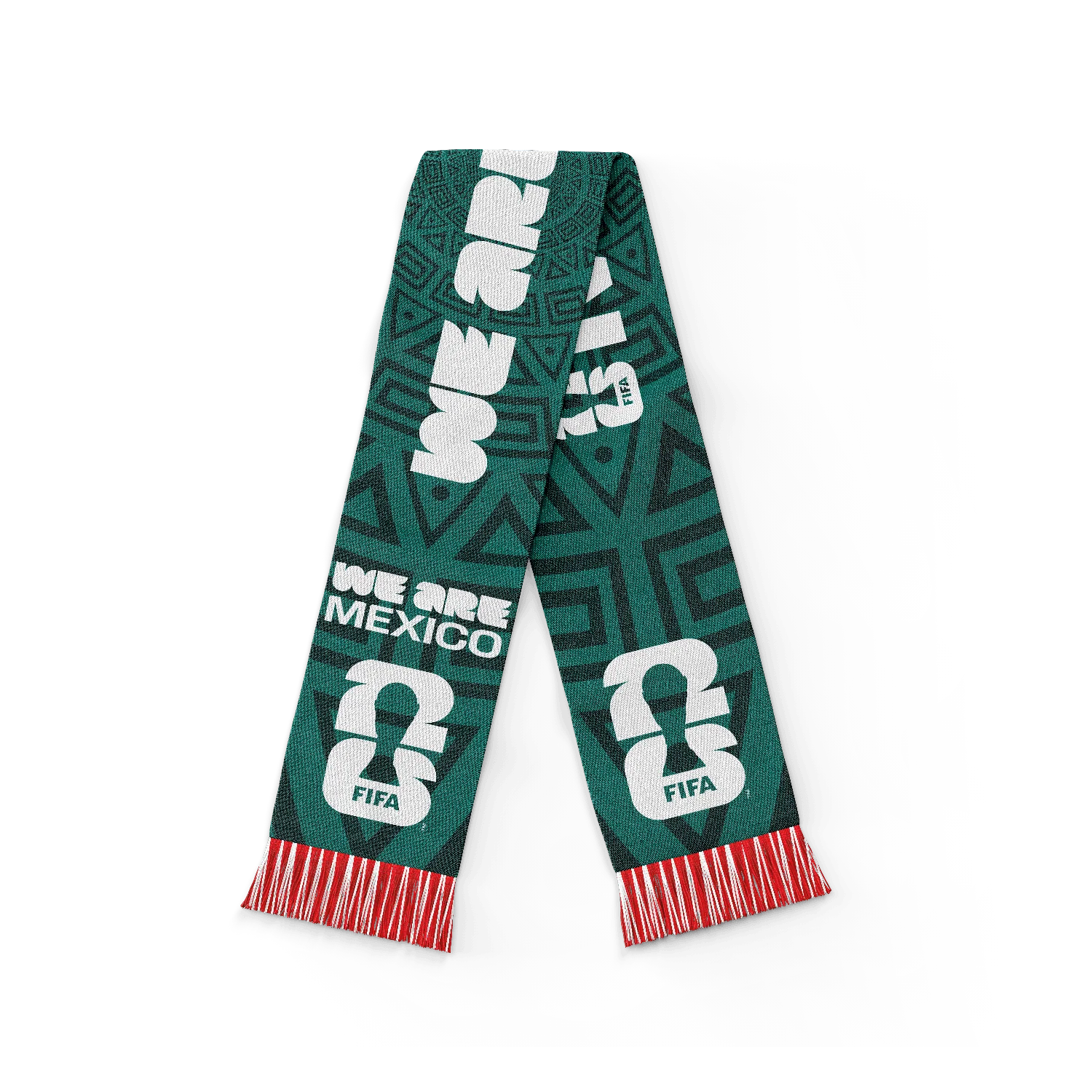 2026 Soccer Fan Collection 'We Are' Mexico Scarf