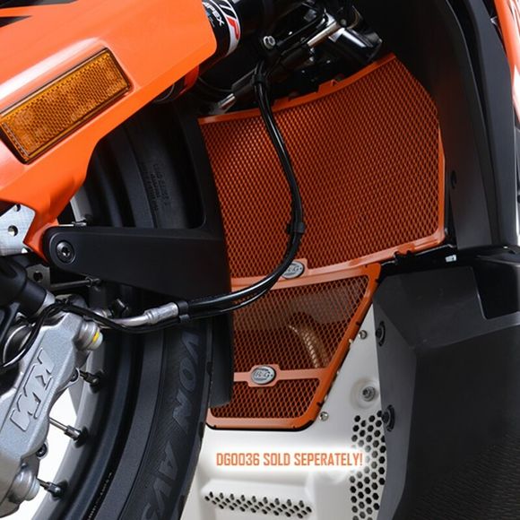 Protection de radiateur R&G Racing orangeRef : RGR01509A / 1096457001
