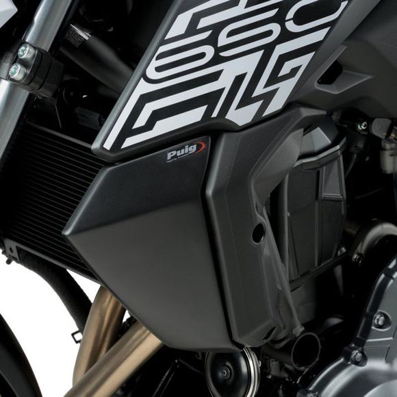 Puig Radiator Scoop RADIATOR SCOOPS - BlackKAWASAKI 650 Z 650 ABS (ER650H) - 2017 - 2019Ref: 9371