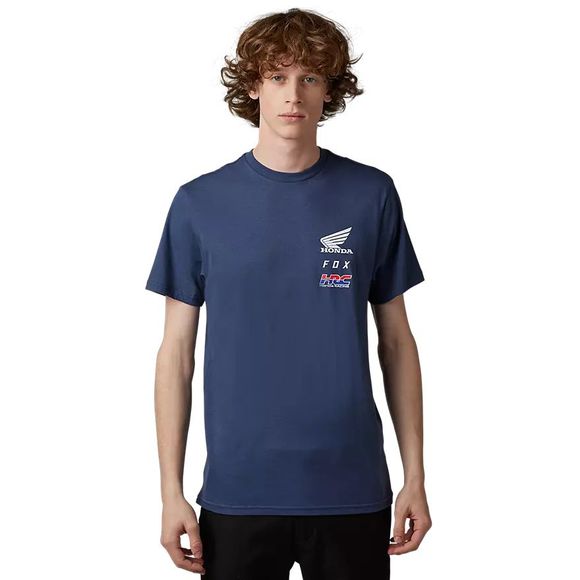 Fox HONDA Short Sleeve T-Shirt - BlueRef: FX4012