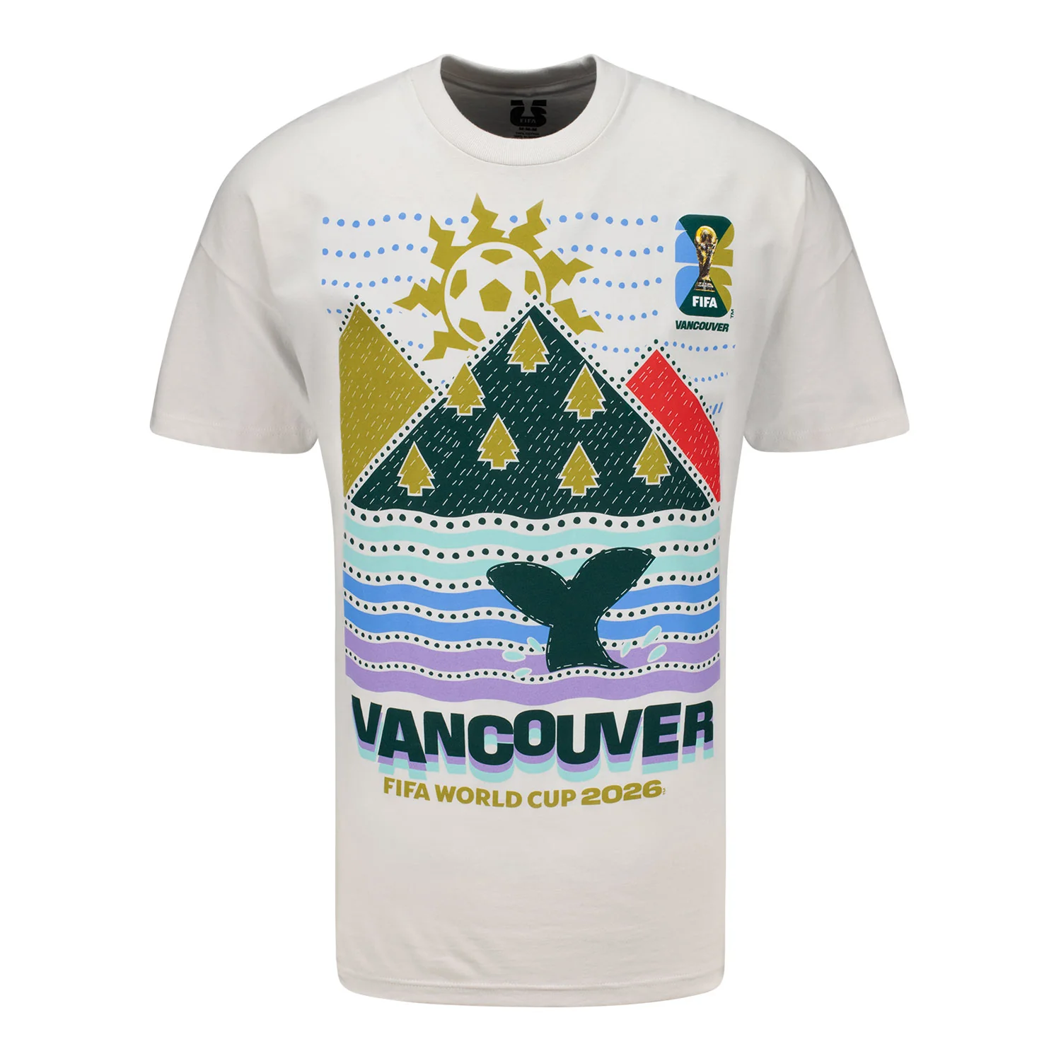 2026 Soccer Fan Collection Vancouver Homestyle T-Shirt - Unisex