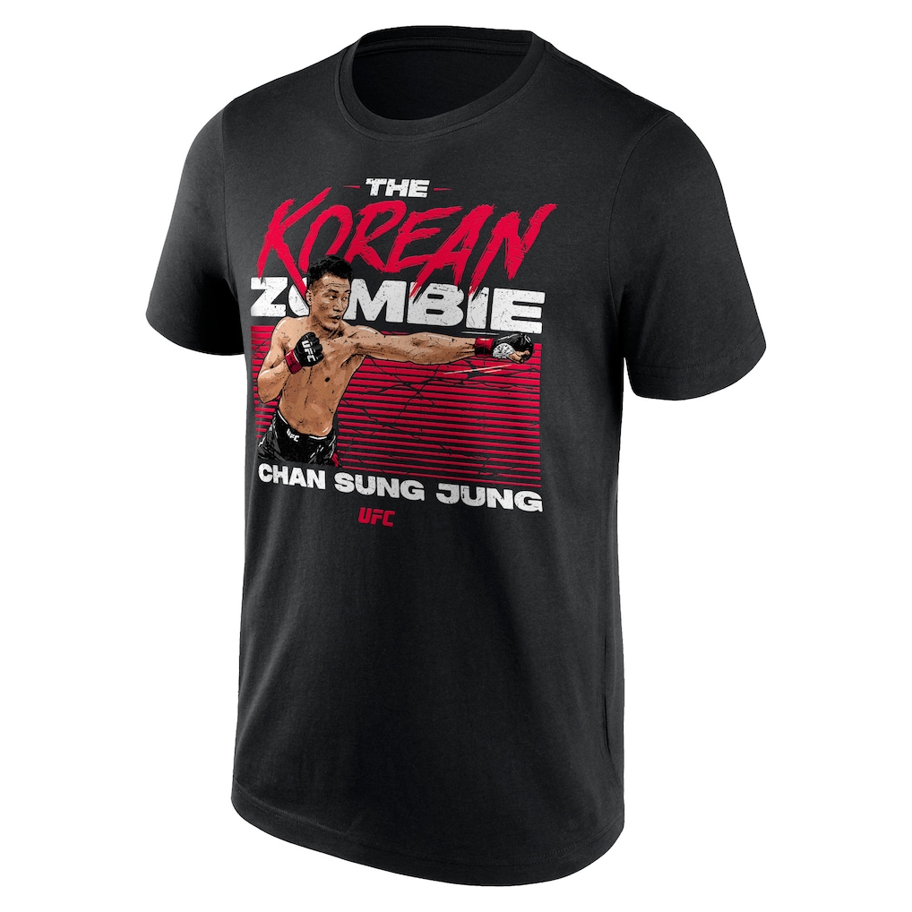 UFC Chan Sung Jung The Korean Zombie T-Shirt - Black - Mens