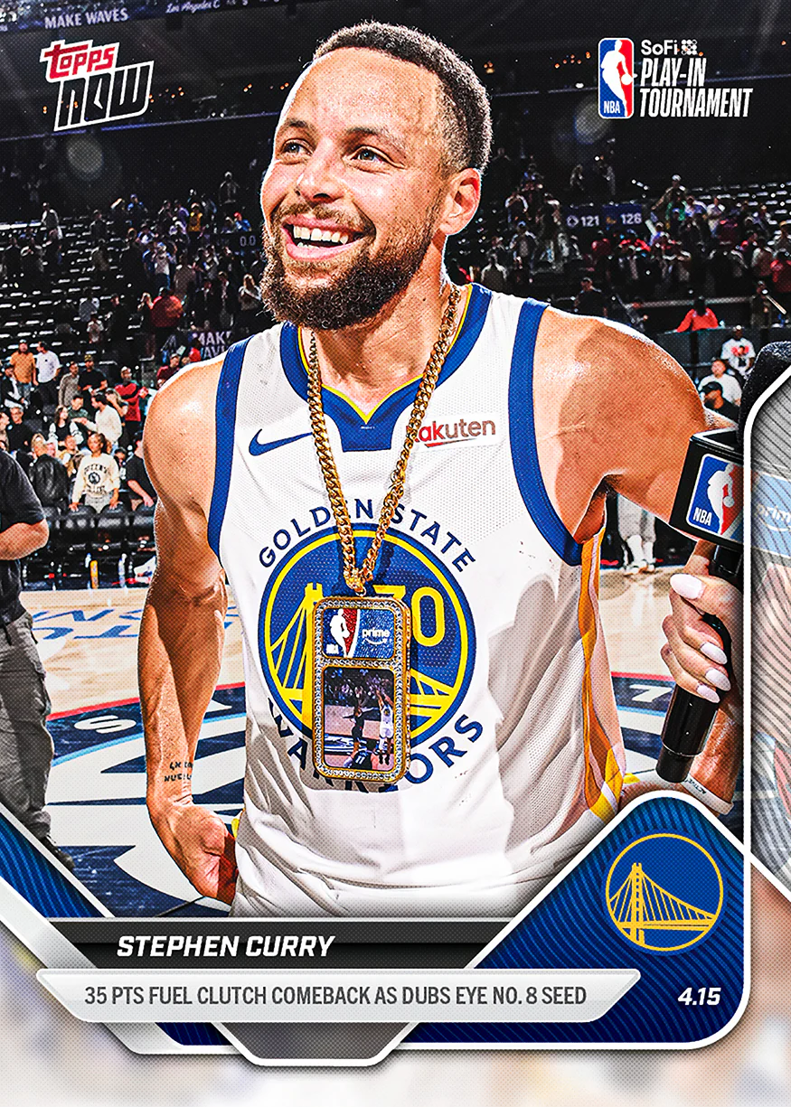Stephen Curry - 2025-26 NBA Topps NOW® - Card 260
