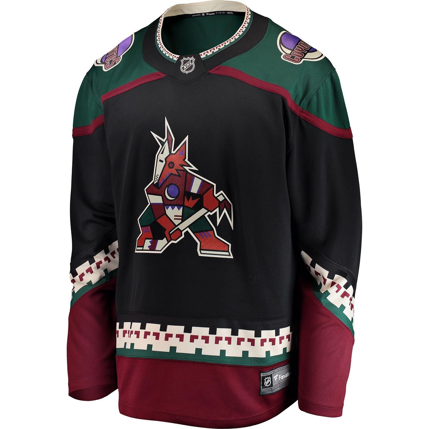 Arizona Coyotes Breakaway NHL Jersey Home Black