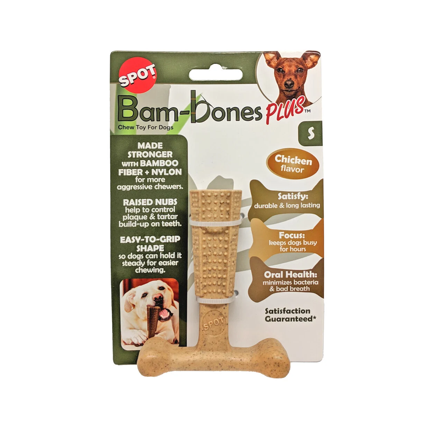 Spot Bam-Bones Plus Easy Grip - S - Chicken