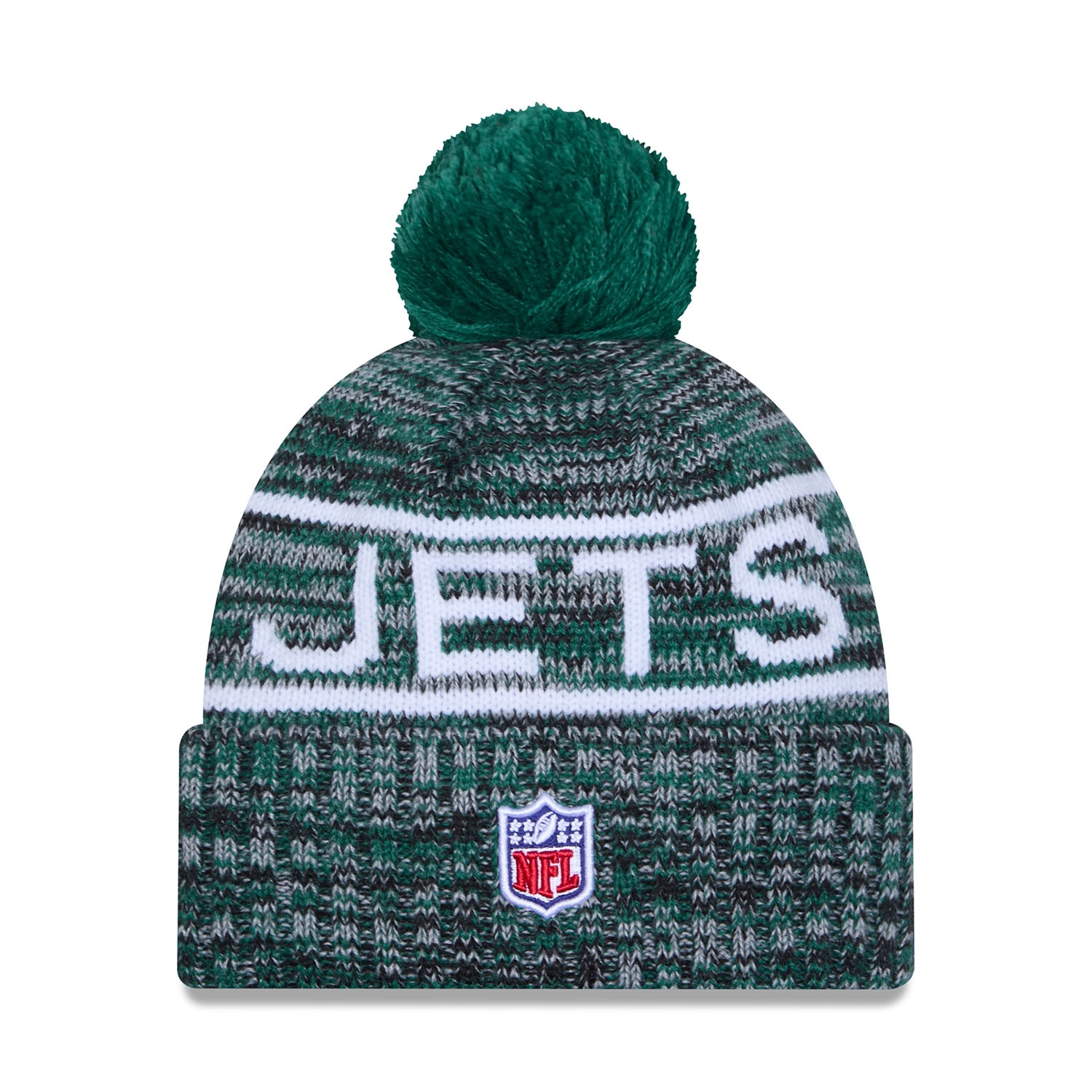 New York Jets Throwback 2025 NFL Sideline Sport Knit Hat