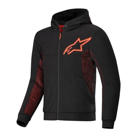 Alpinestars CHROME AIR SPORT Motorcycle Hoodie - Black / RedRef: AP3641