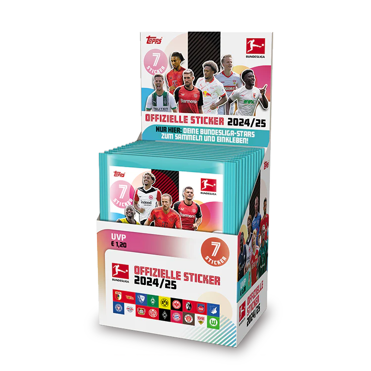 Bundesliga Stickers 24/25 - Full Box