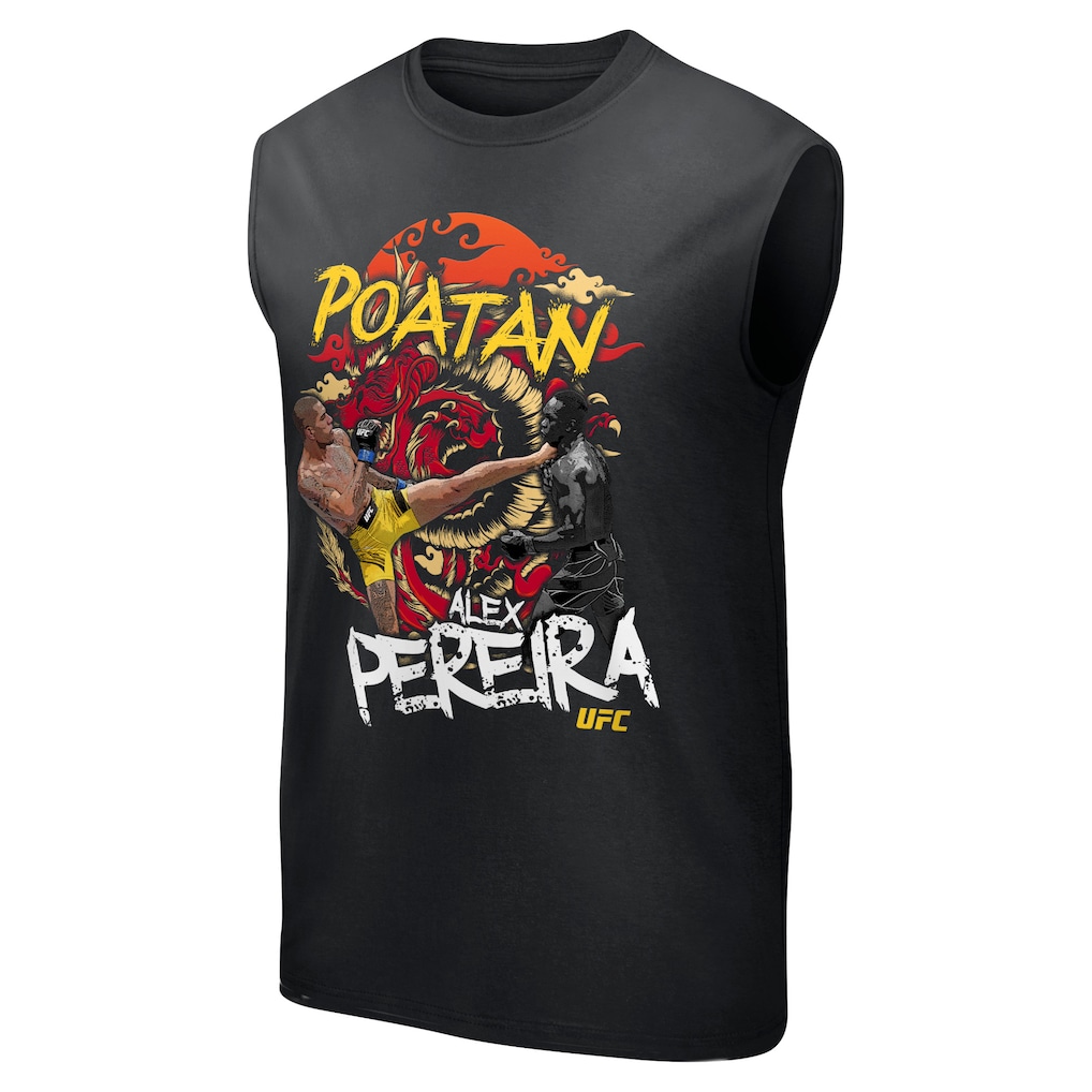 UFC Alex Pereira Illustration Tank - Black - Mens