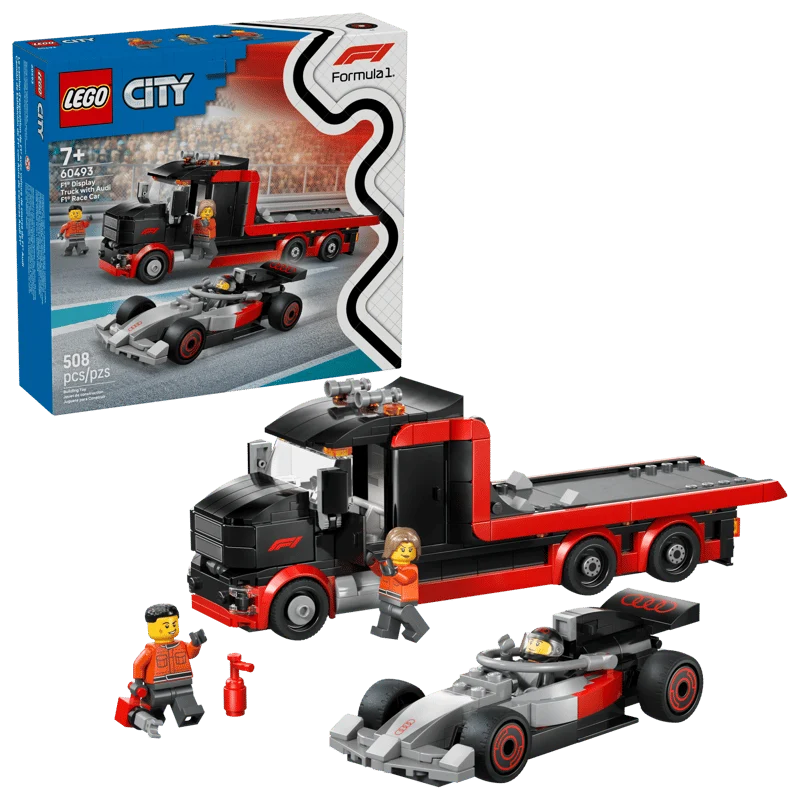 60493 F1 Display Truck with Audi F1 Race Car LEGO