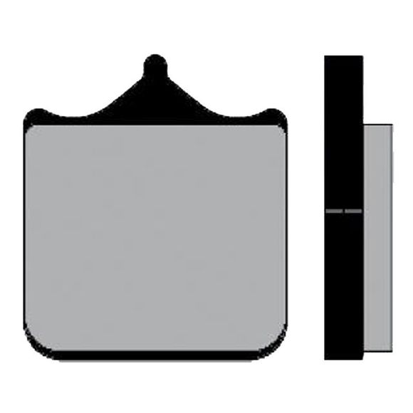 Brenta sinter metal sintered front brake padsRef: ft 4122 / ft4122