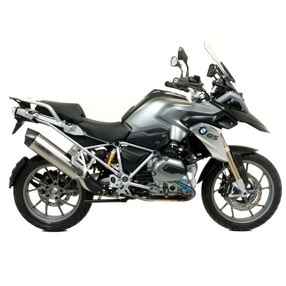 Silencieux Arrow Titane Maxi race-tech embout carboneRef : 71805PK