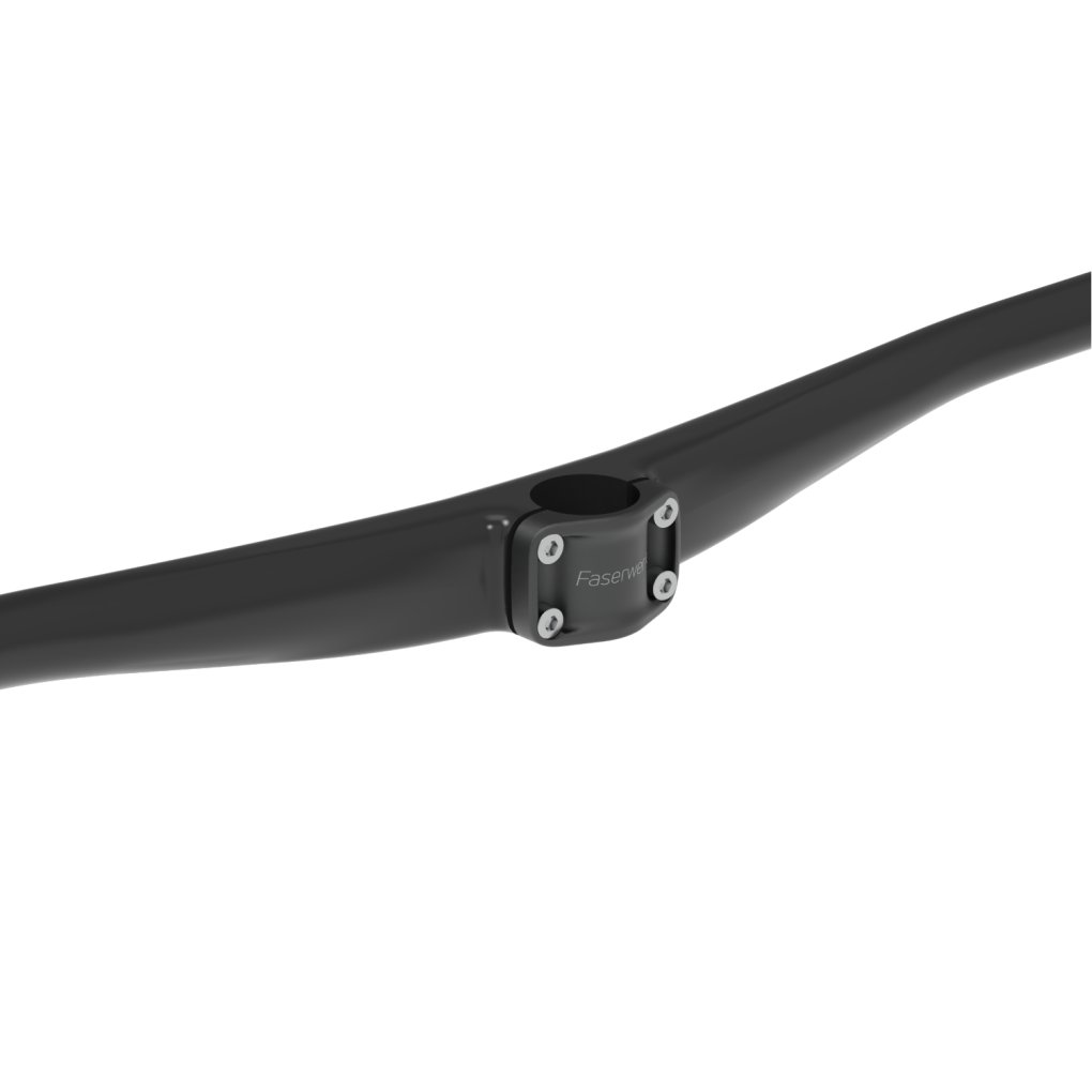Faserwerk Baslerstab Integrated Handlebar - Carbon | 800mm | 15mm Rise