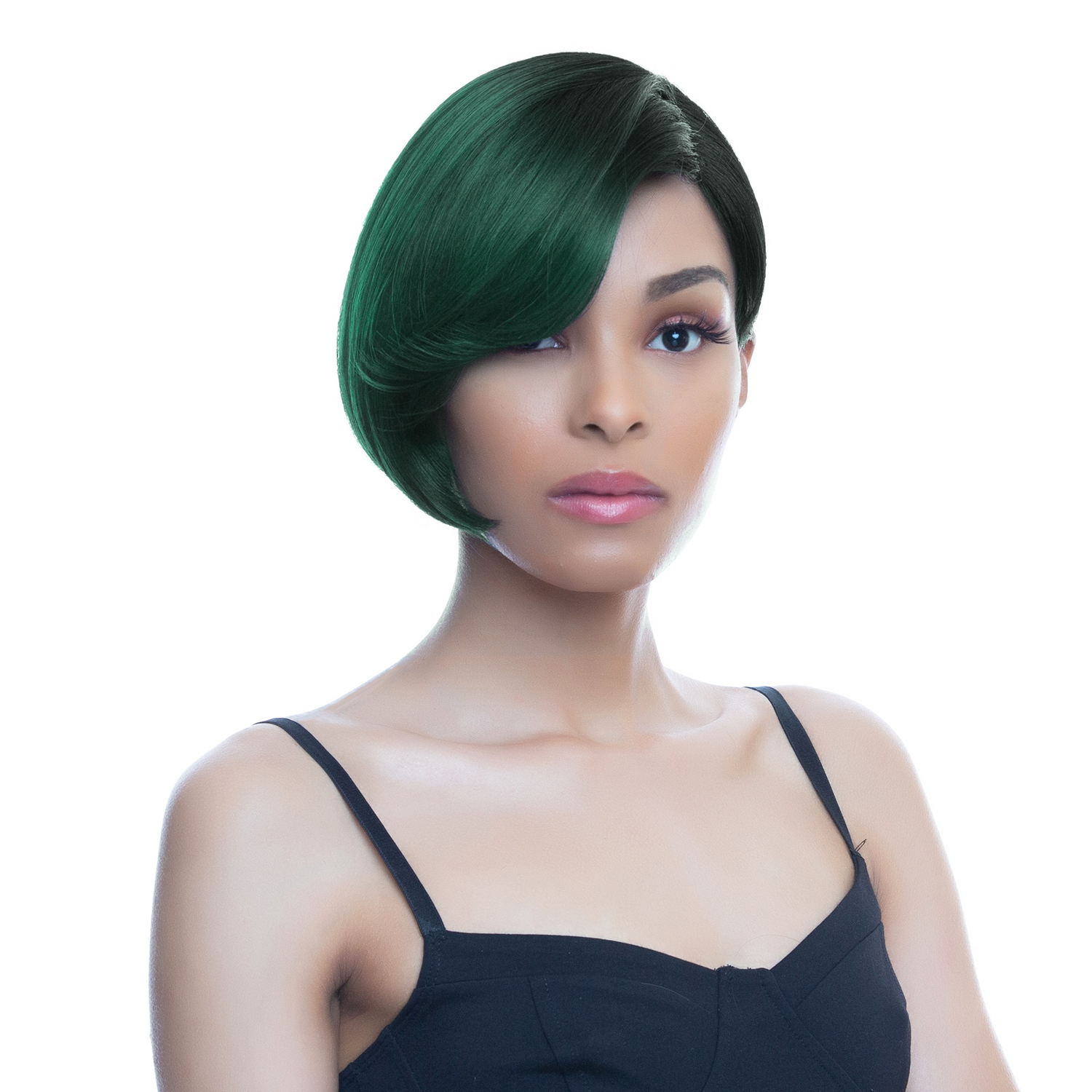 The Wig Human Hair Blend Lace Part Wig HPL-Fly