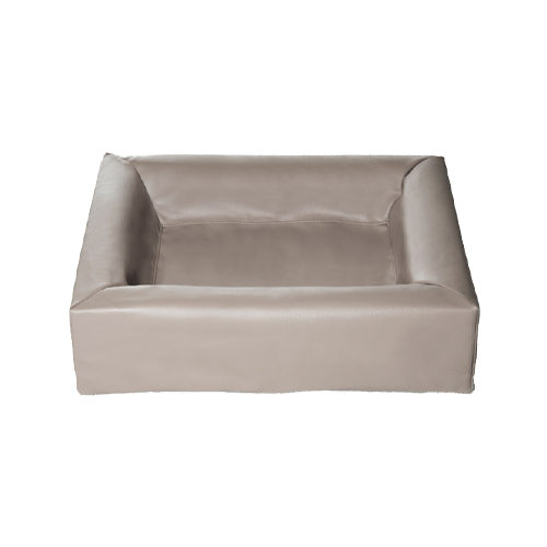 Bia Faux Leather Cover Taupe - 50 x 60 cm