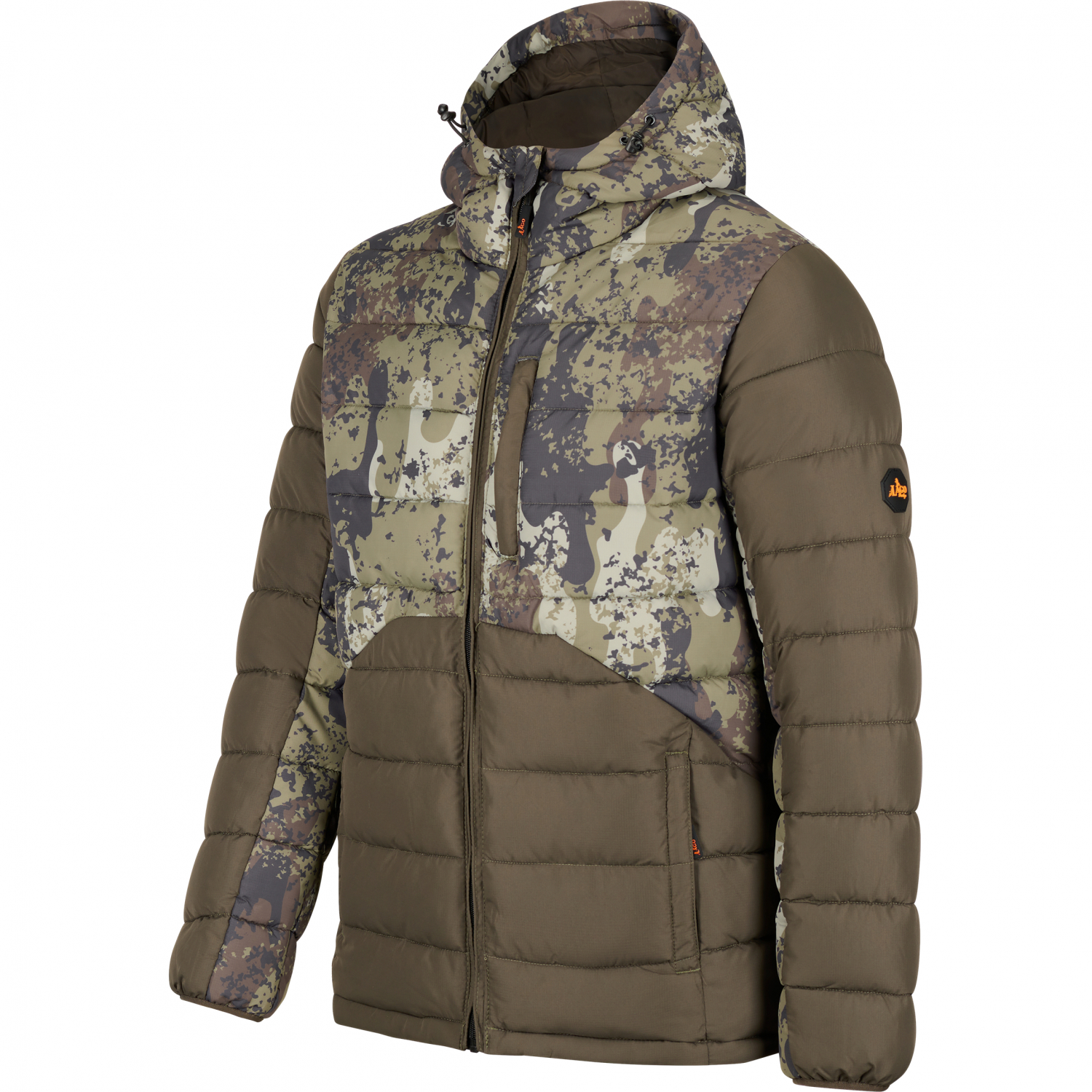 il Lago Prestige Audna Quilted Jacket Men (Olive\/Camouflage)