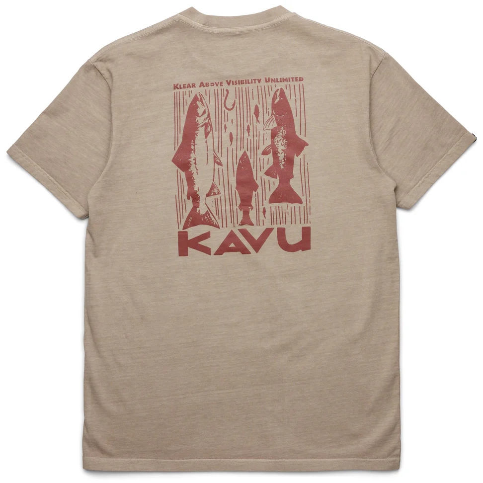 KAVU Salmon T-Shirt Men - Buff