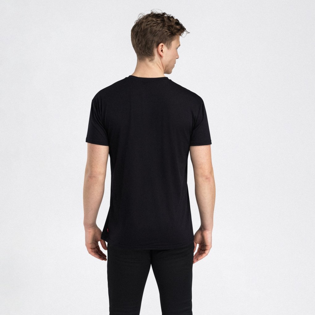 Aclima Lightwool 140 Classic Tee Men - jet black