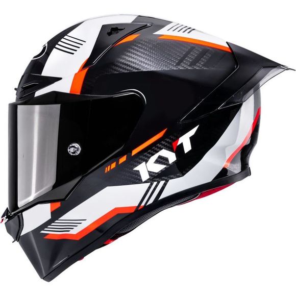 KYT R1R CARBON ZONE Full-Face Helmet - OrangeRef: KYT0195