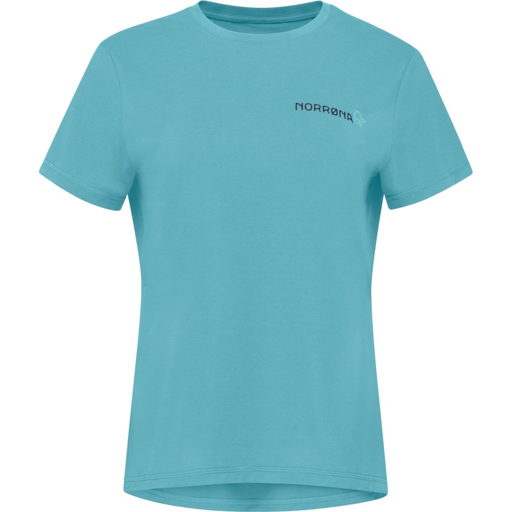 Norrona femund tech T-Shirt Women - Aqua Haze