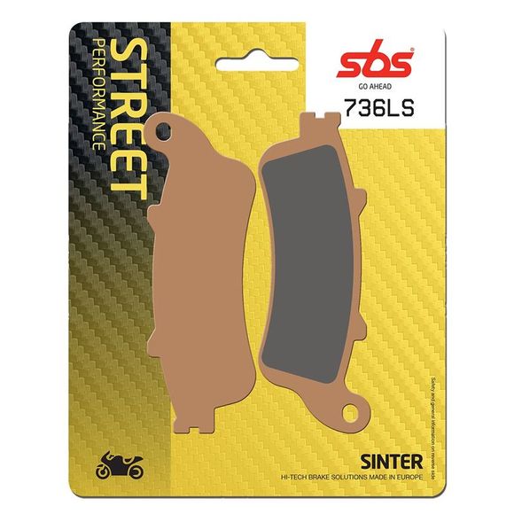 SBS 736LS Sinter Sintered Metal rear brake padsRef: 736LS / 736040