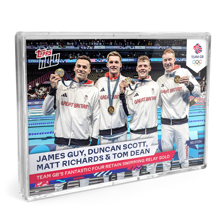 5 Card Bundle - 2024 Team GB TOPPS NOW® 8-12