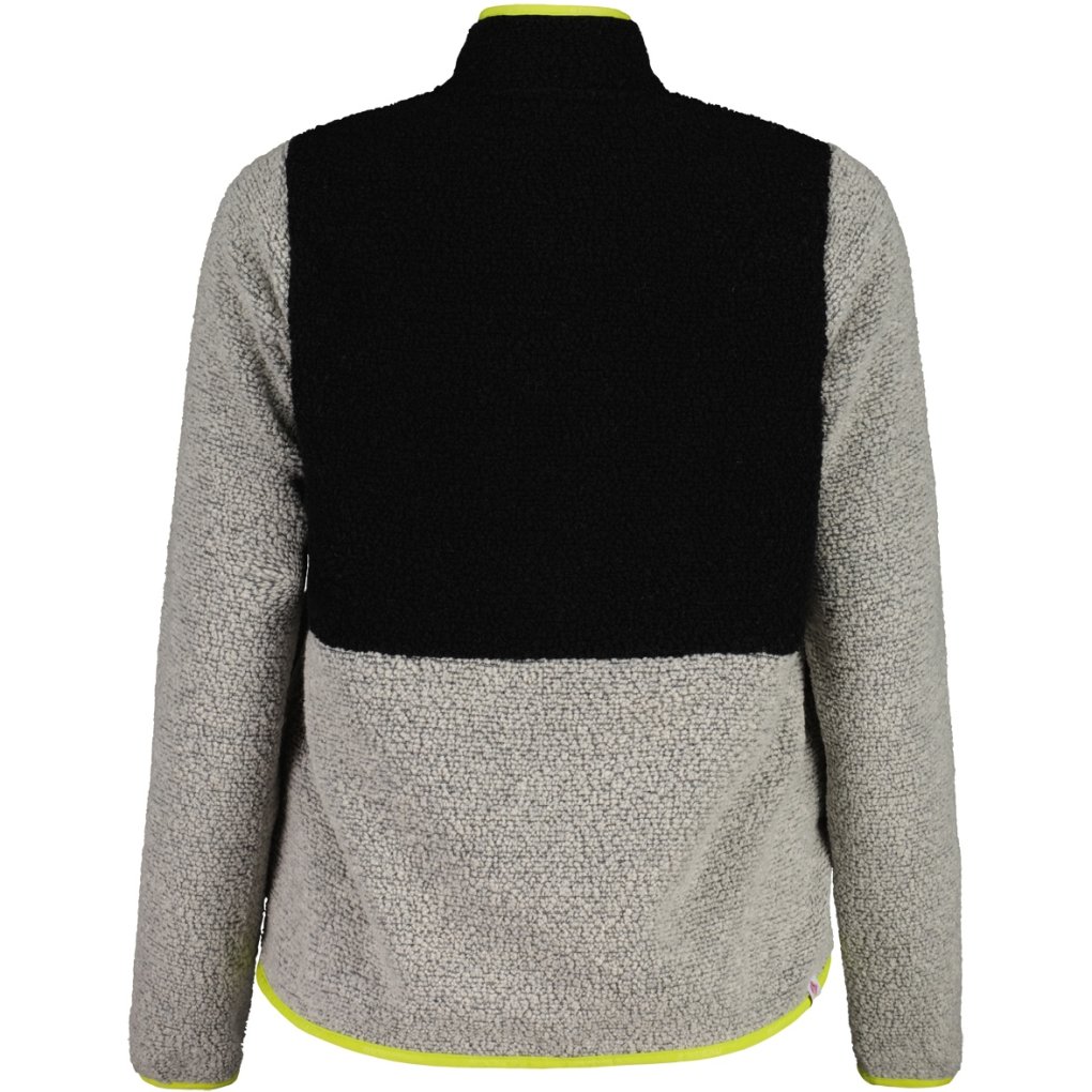 Maloja VallettaM. Mountain Fleece Jacket Women - grey melange multi 8033
