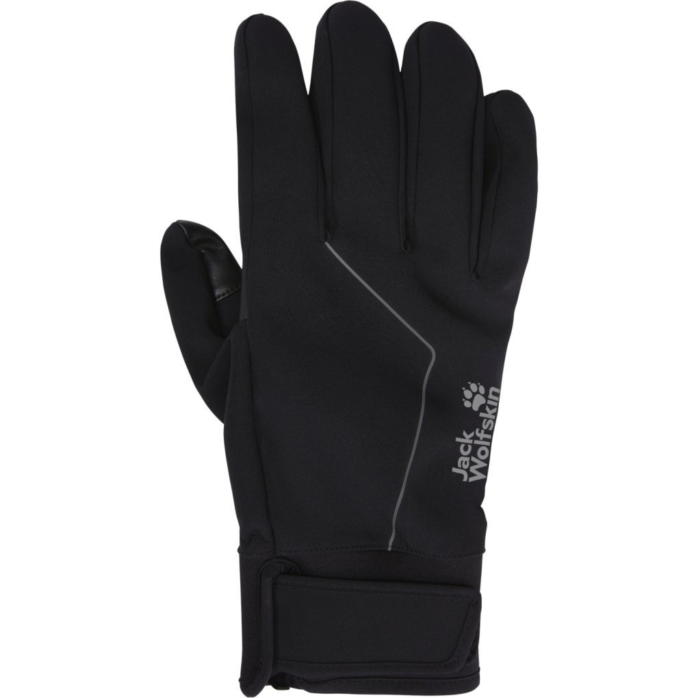 Jack Wolfskin Refl Winter Gloves - black