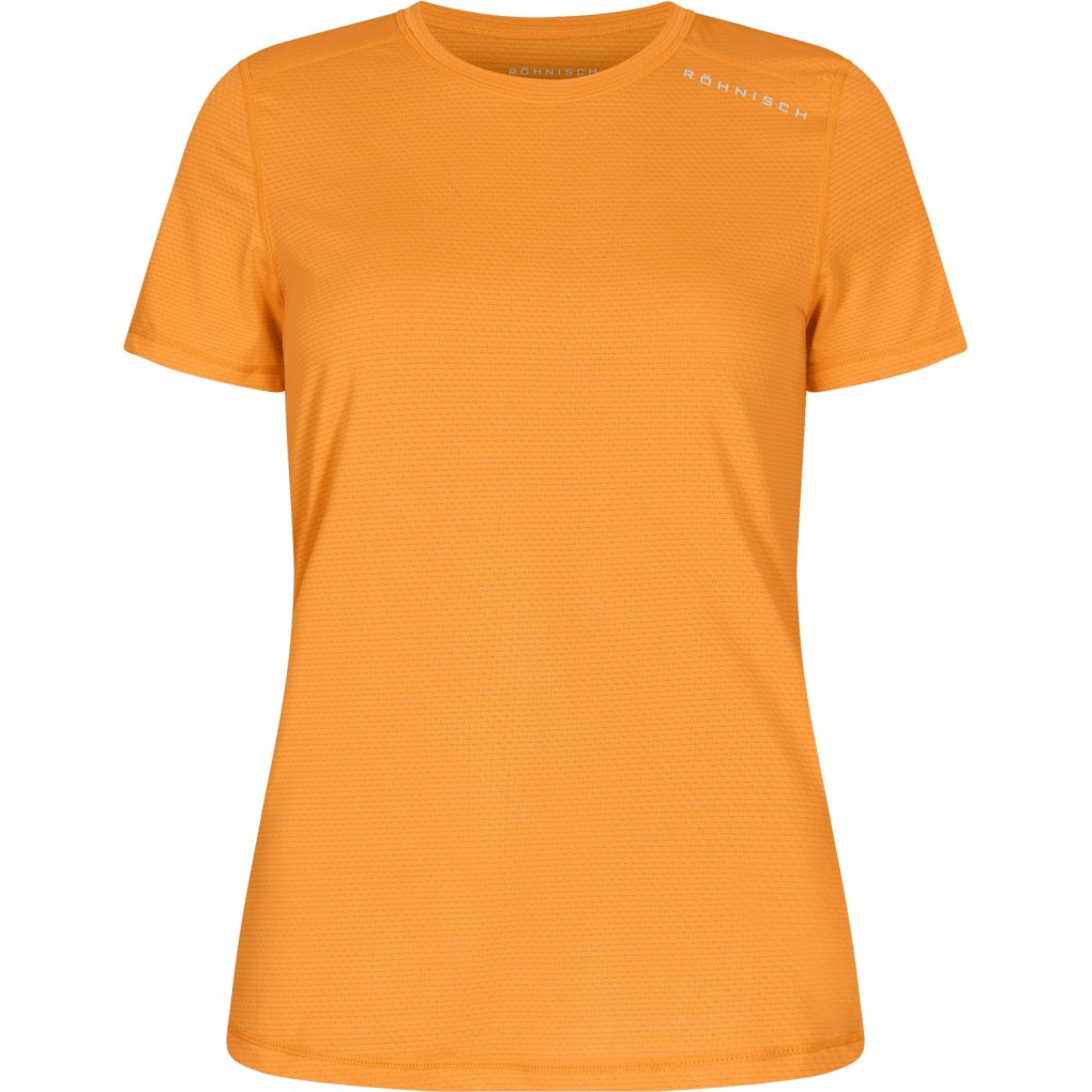Röhnisch Jacquard Tee Women - Blazing Orange
