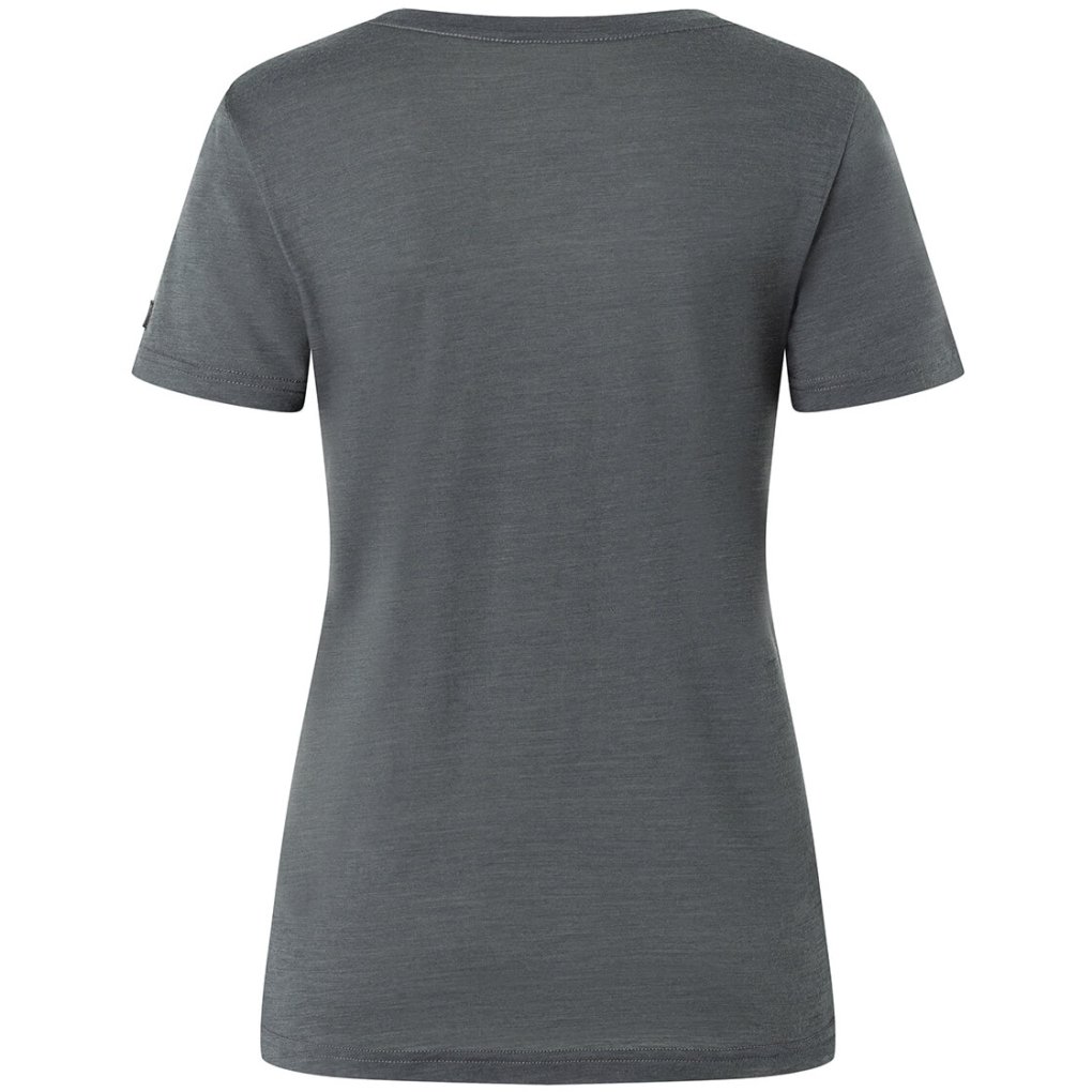 SUPER.NATURAL Carski Tee Women - Dark Shadow Melange/Various
