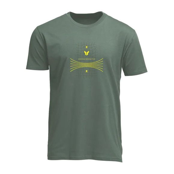 Thor warp short sleeve t -shirt - Brown / greenRef: To3439