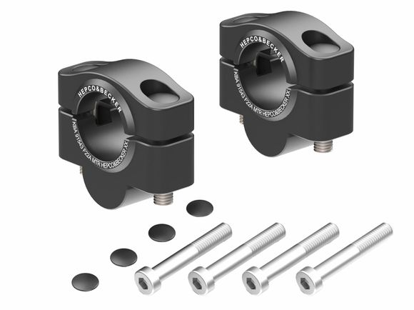 Hepco & Becker Handlebar Riser - BlackRef: HBE04855A / 42309551 20 01