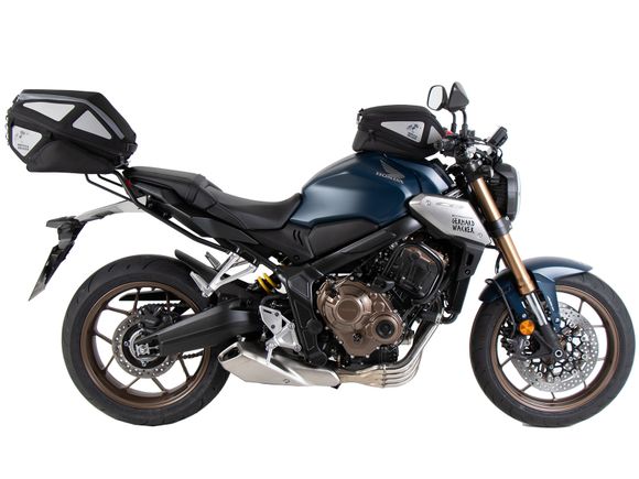 Porte Bagage Hepco & Becker Smartrack - noirHONDA 650 CB 650 R NEO SPORTS CAFE (RH02) - 2021 - 2023Ref : HBE04392A / 6809529 01 01