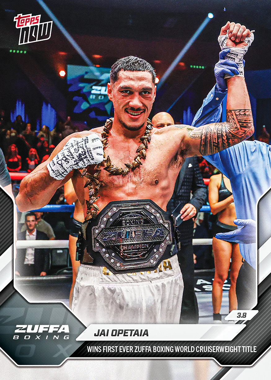 Jai Opetaia - 2026 Boxing Topps NOW® - Card ZJAI