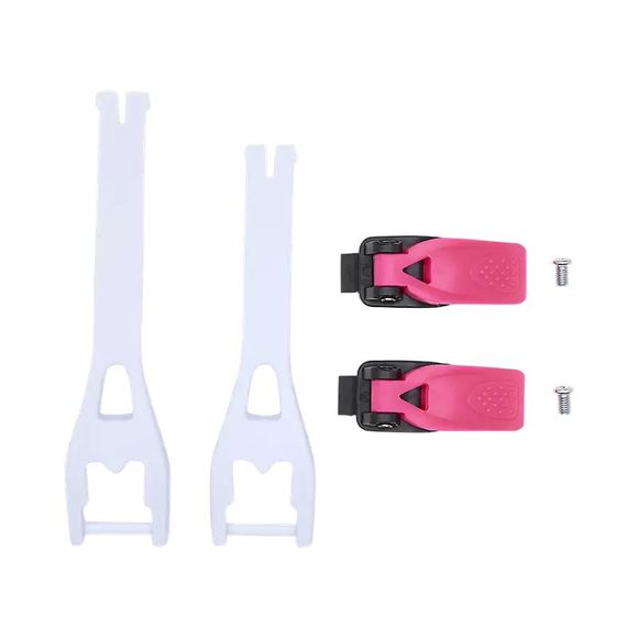 Boucle bottes Fox COMP STRAP/LEVER KIT ENFANT - Noir / RoseRef : FX5649 / 31896-285-OS