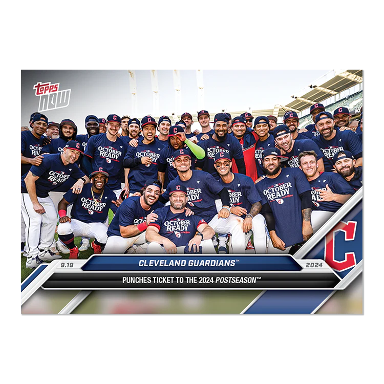 Cleveland Guardians - 2024 MLB TOPPS NOW® Card 725