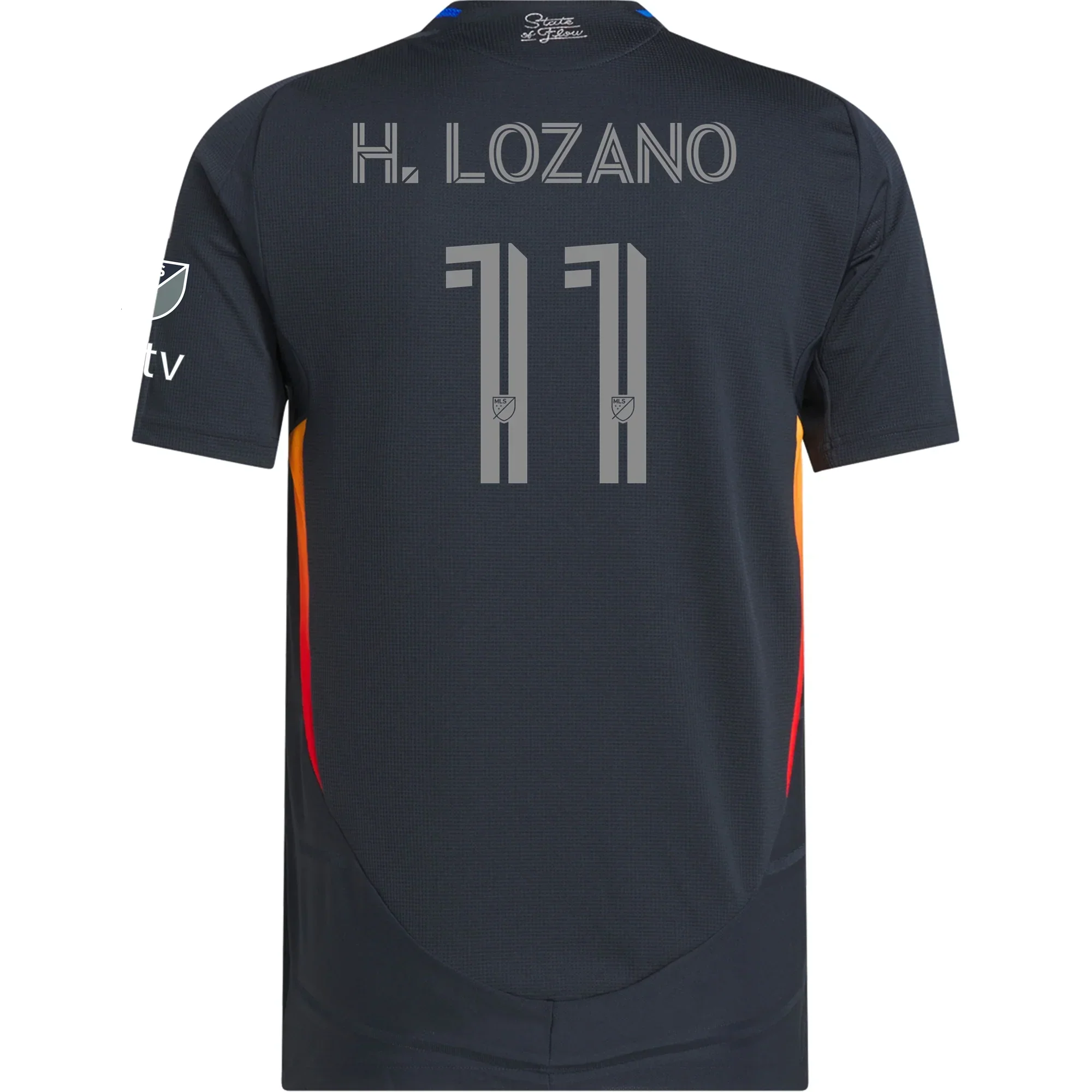 Hirving Lozano San Diego FC Authentic Home Jersey w/ MLS + Apple TV Patches 25/26 (Night Navy)