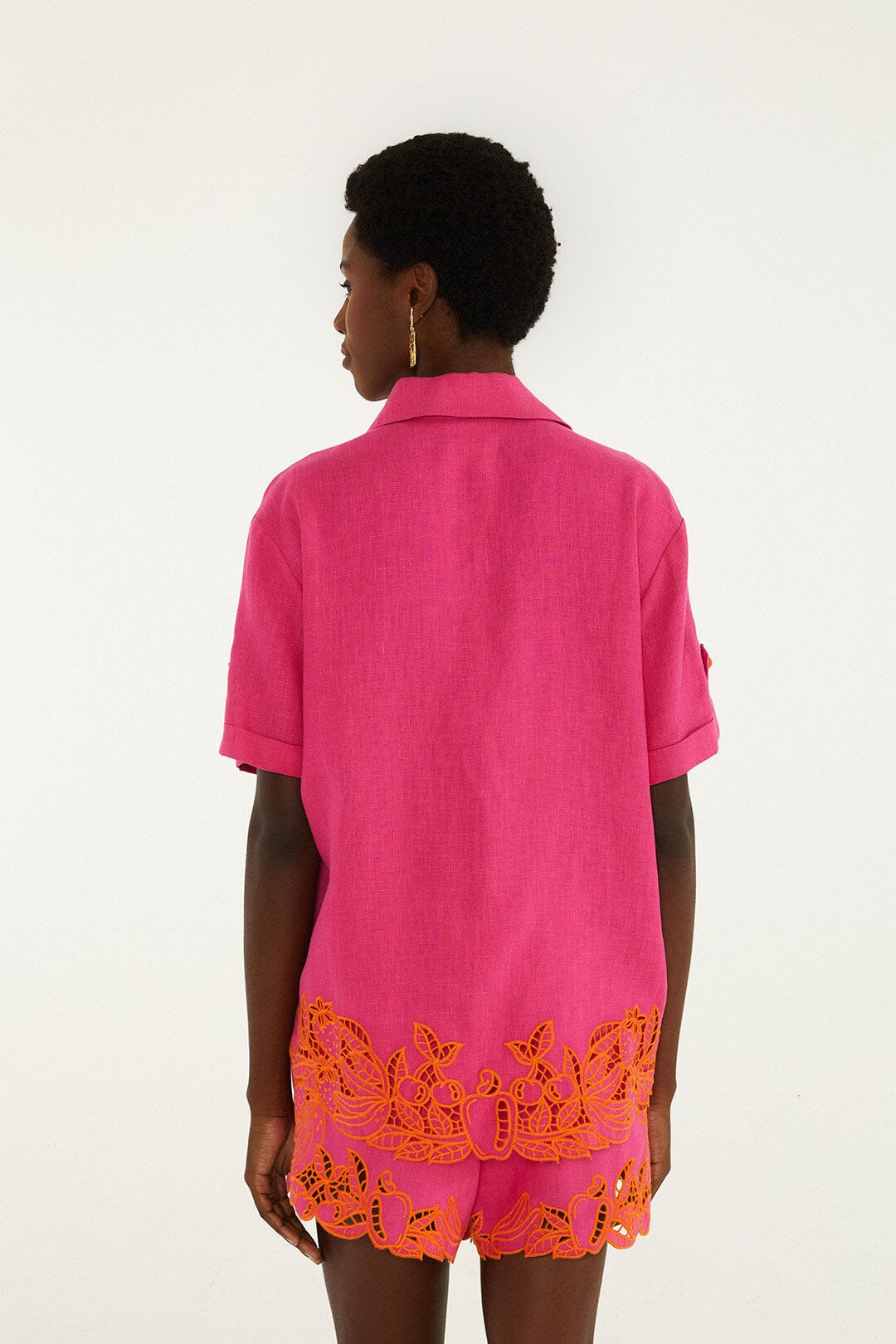 Pink Fruit Richelieu Artisanal Shirt