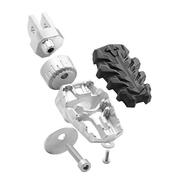 Repose-pieds SW-MOTECH EVO - GrisRef : FRS.11.112.10001