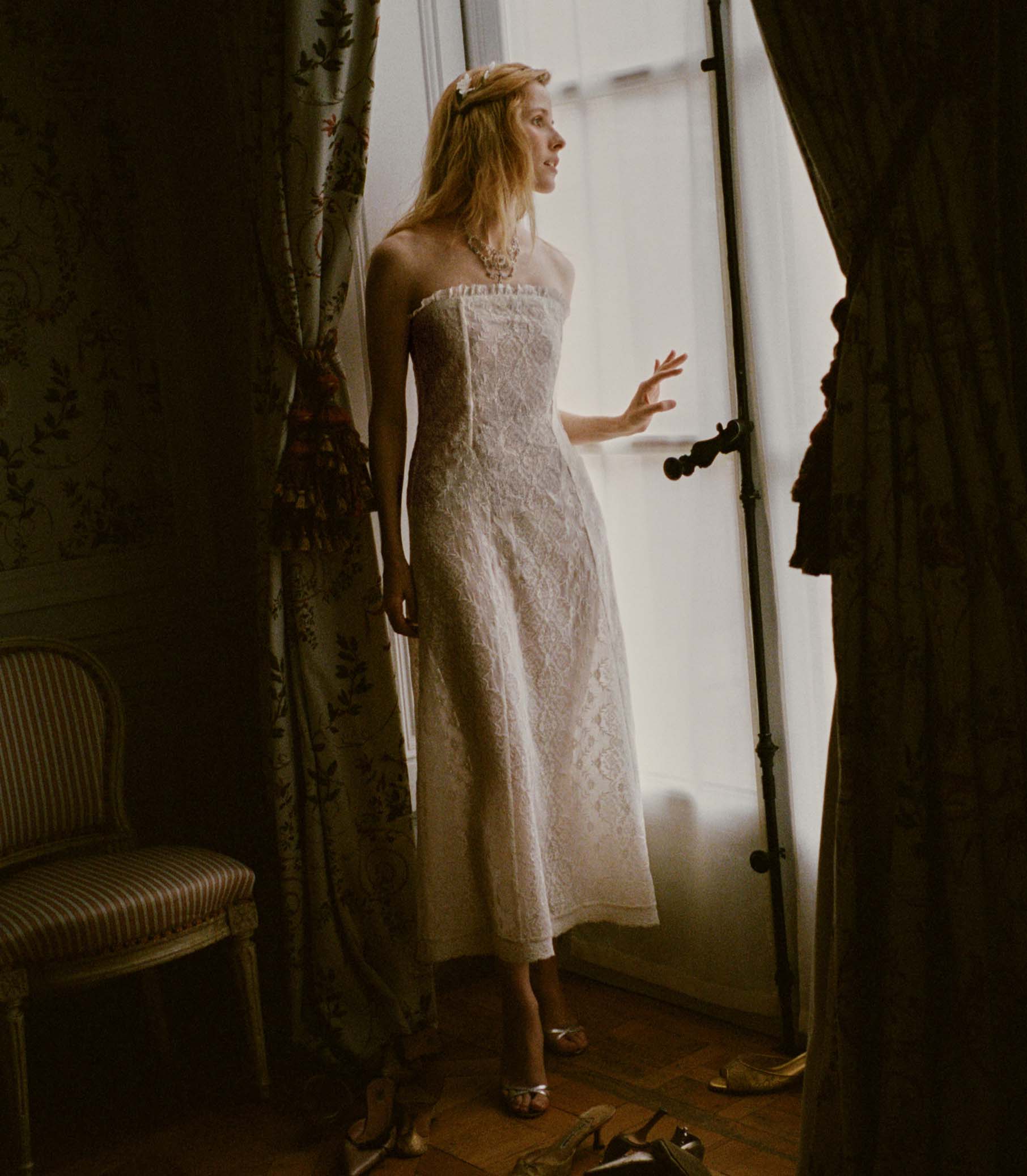 Josephine Anniversary Maxi Dress - Salt
