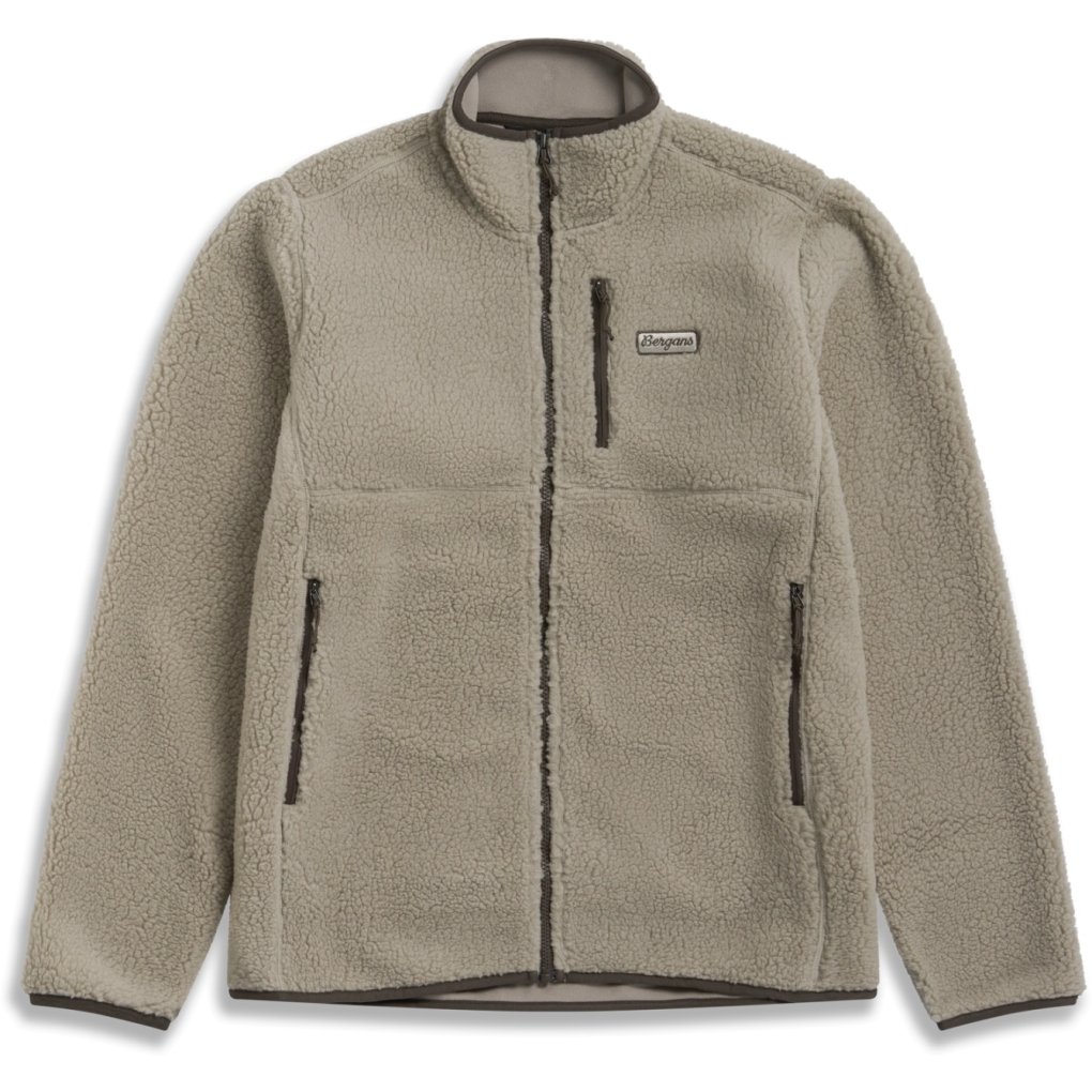 Bergans Lunnan Pile Fleece Jacket Men - coastal sand