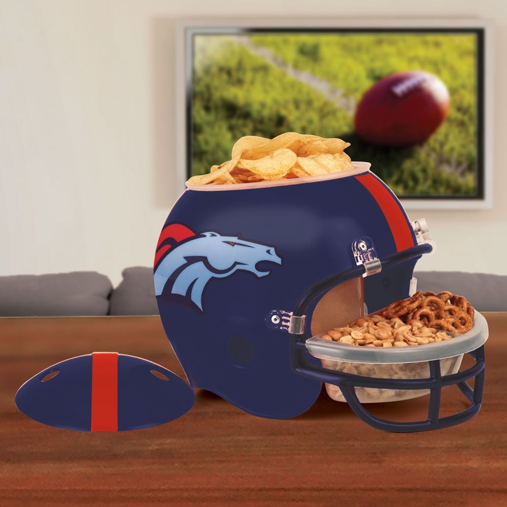 Denver Broncos Football NFL Snack Helmet