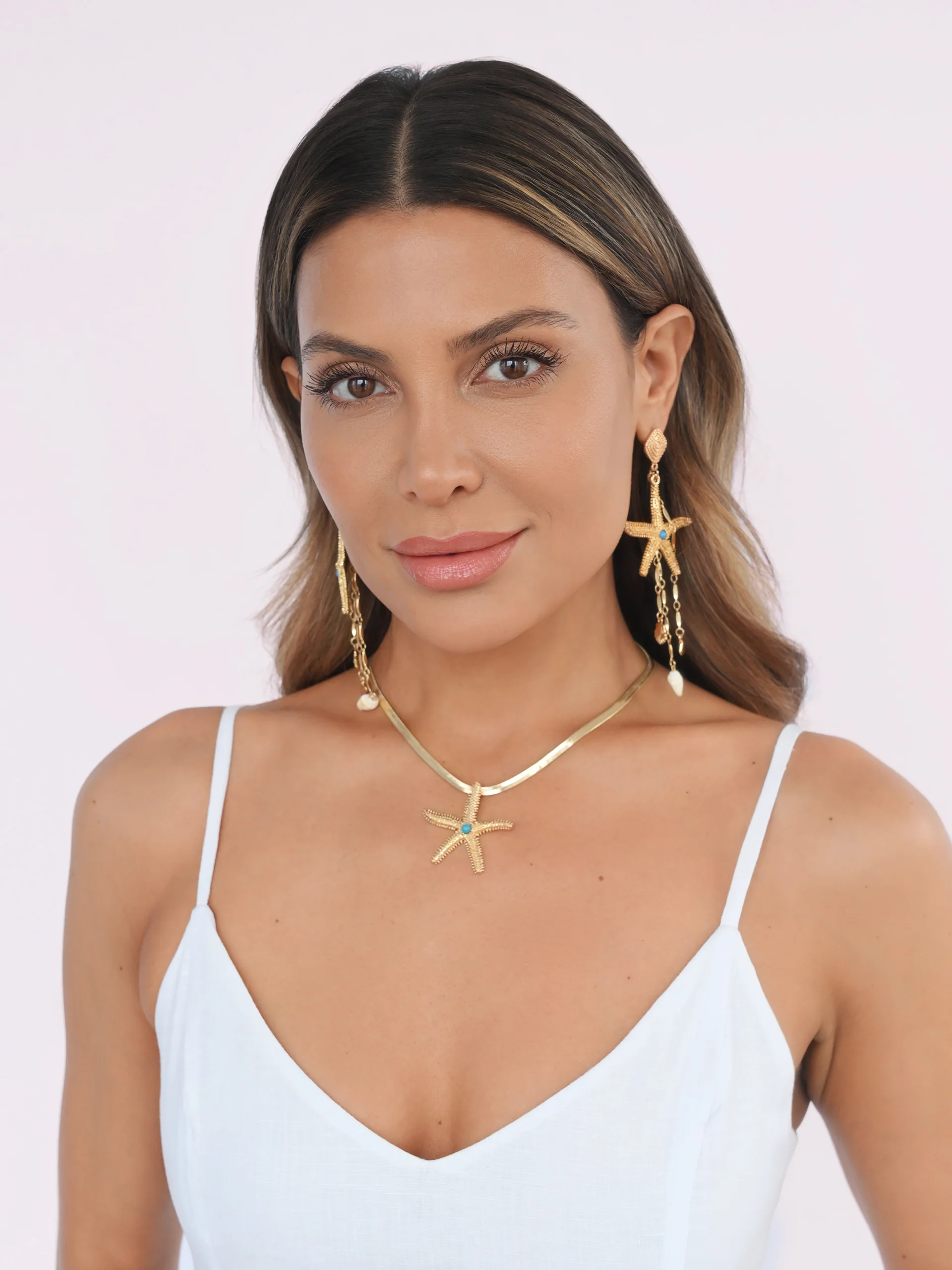 Starfish Seeker Drop Earrings