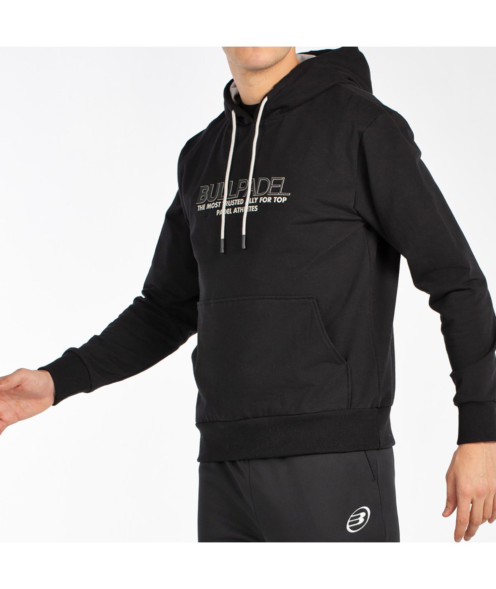 BULLPADEL BOYEN BLACK SWEATSHIRT