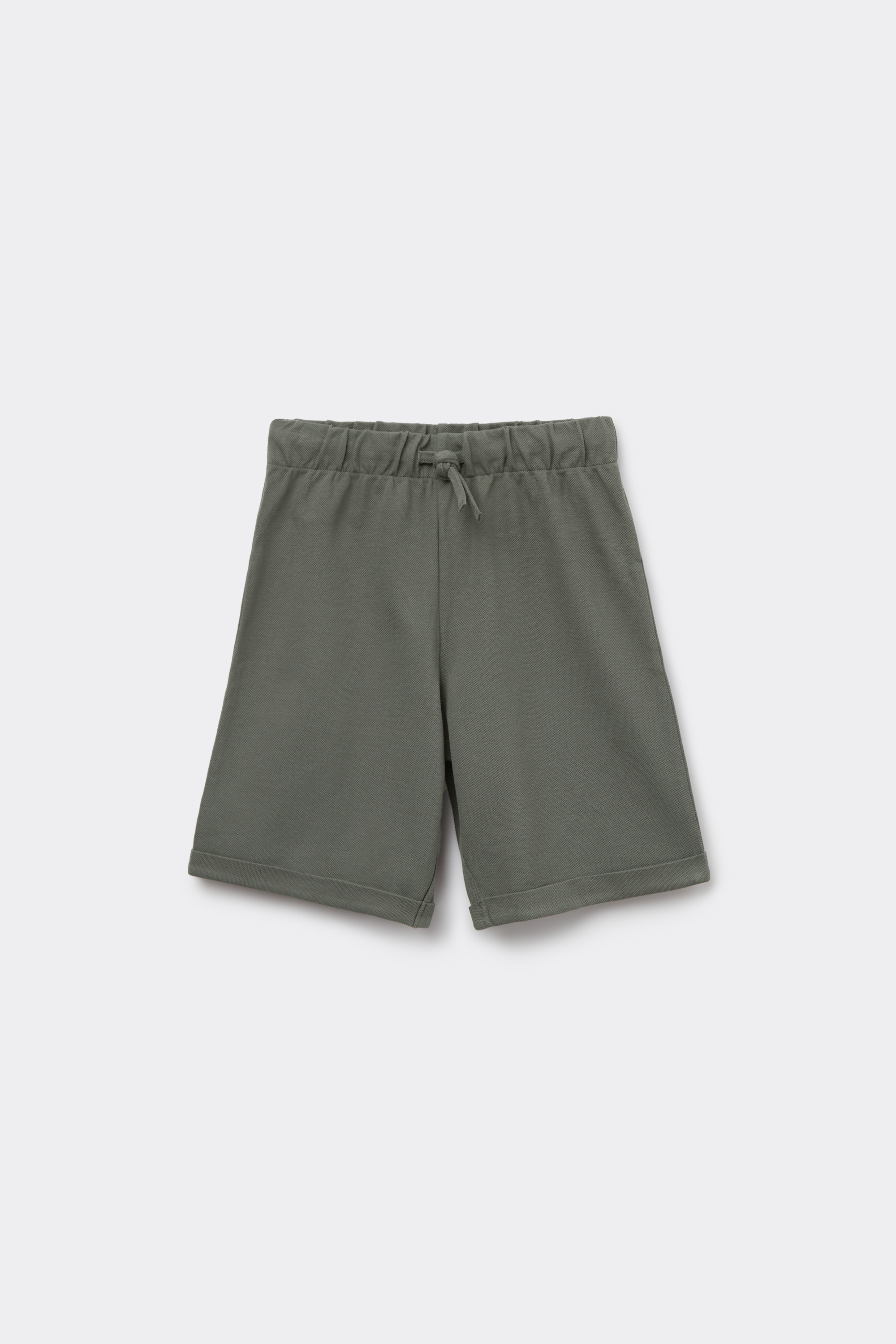 Boys’ Pique Shorts with Drawstring
