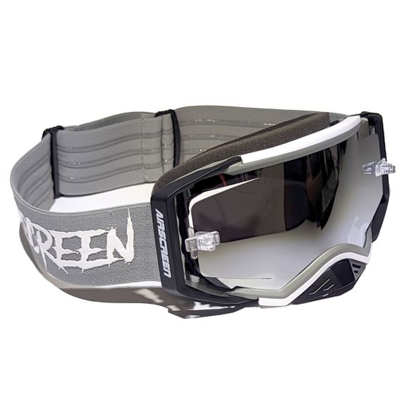 Aero cross -aero cross mask 03 ex iRidum mirror screen 2025 - Black / whiteRef: Asm0011 / 001-017-Ir3