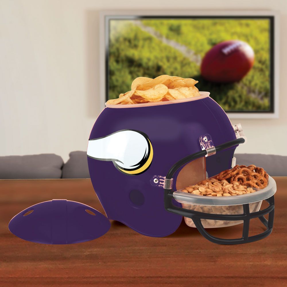 Minnesota Vikings Football NFL Snack Helmet